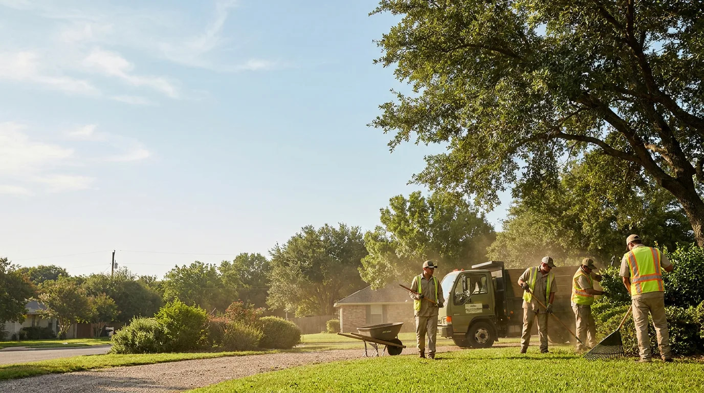 Landscaping in Greenville, TX near me